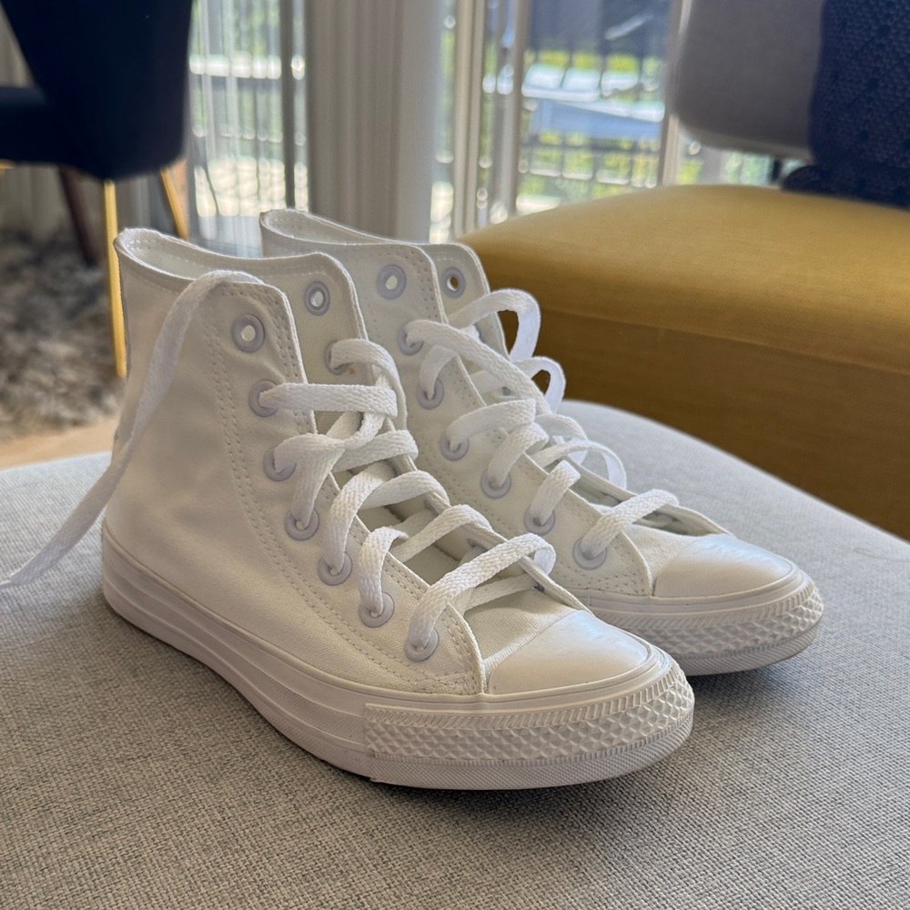 Converse White High Top Sneakers